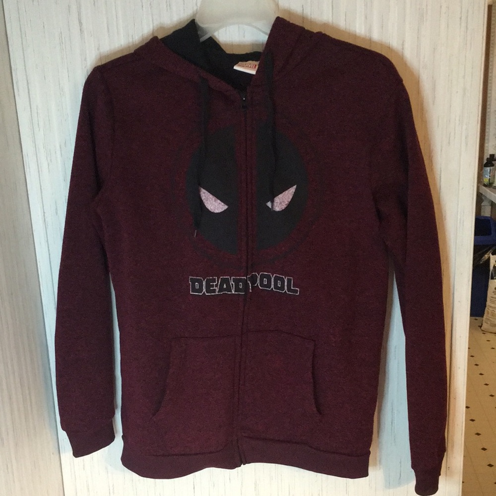 Marvel DeadPool Hodded Jacket Men's Large